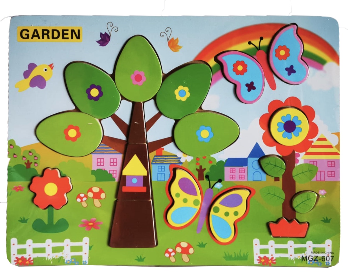 Wooden Garden Board Puzzle