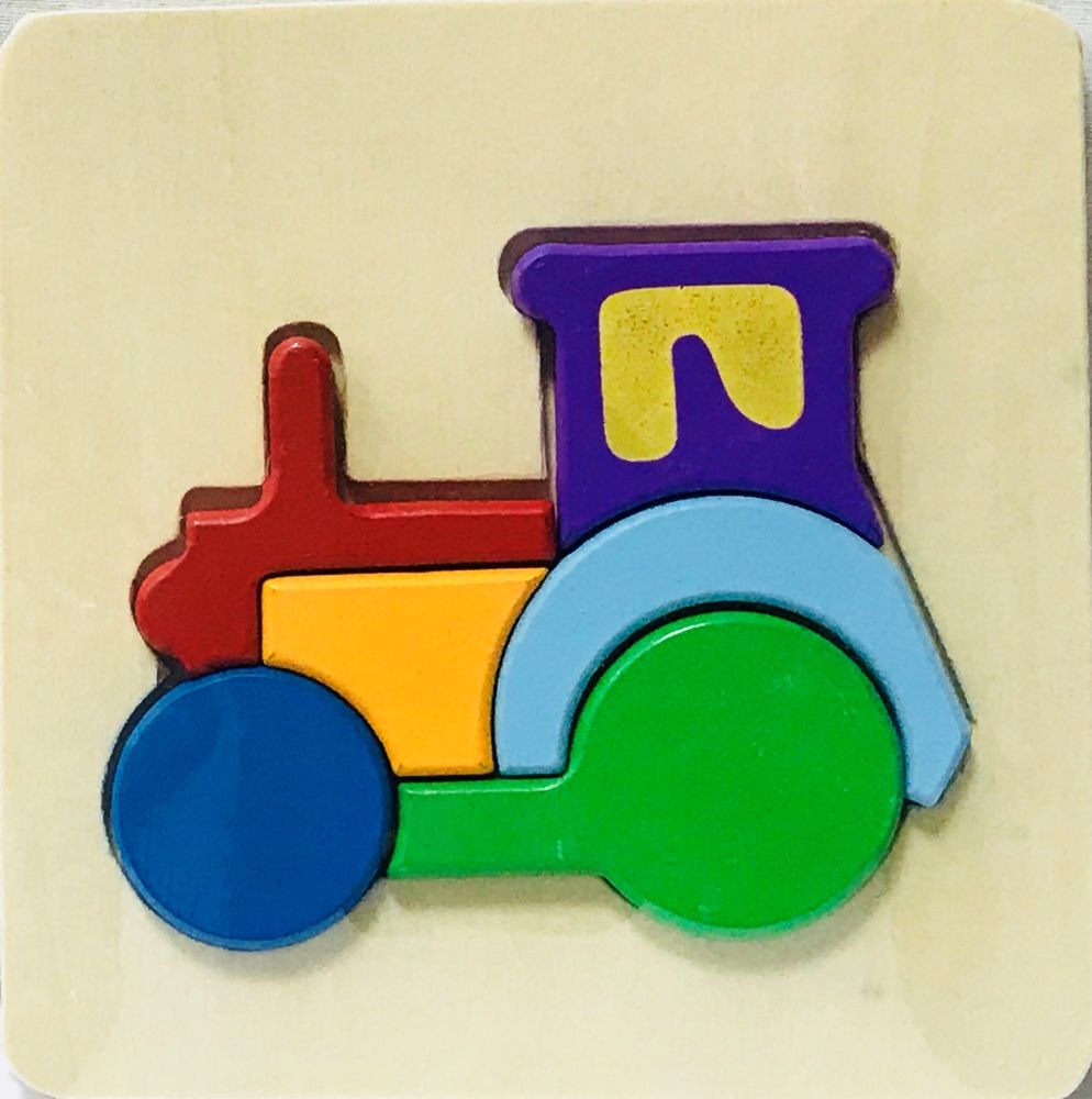 Wooden Locomotive Puzzle