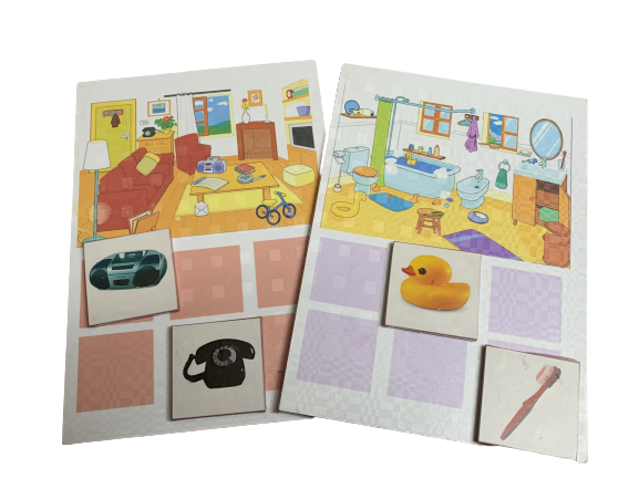 Wooden Pick and Place Objects