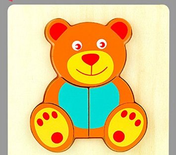 Wooden Teddy Bear Puzzle